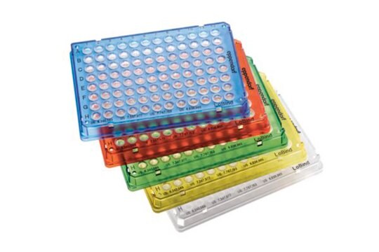 632 twin.tec PCR Plate 96 LoBind skirted, PCR clean, orange, pkg of 300&#160;ea