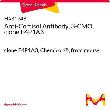 皮质醇抗体，3-CMO，克隆F4P1A3 clone F4P1A3, Chemicon&#174;, from mouse