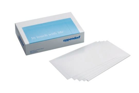 Eppendorf&#174; storage film, self-adhesive self-adhesive, pkg of 100&#160;ea, PCR clean