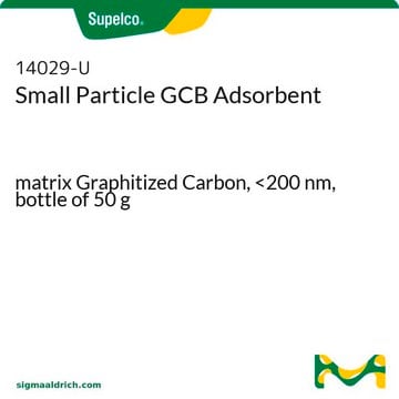 Small Particle GCB Adsorbent matrix Graphitized Carbon, &lt;200&#160;nm, bottle of 50&#160;g