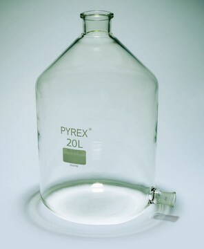 Pyrex&#174; Aspirator bottles with ground glass side socket 2000&#160;mL