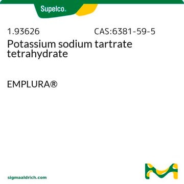 Tartrate double de potassium et de sodium tétrahydraté EMPLURA&#174;