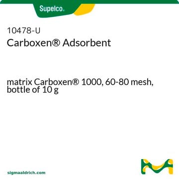 Carboxen&#174; Adsorbent matrix Carboxen&#174; 1000, 60-80&#160;mesh, bottle of 10&#160;g