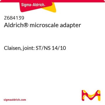 Aldrich&#174; microscale adapter Claisen, joint: ST/NS 14/10