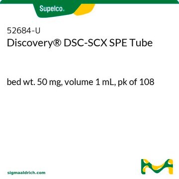 Discovery&#174; DSC-SCX SPE Tube bed wt. 50&#160;mg, volume 1&#160;mL, pk of 108