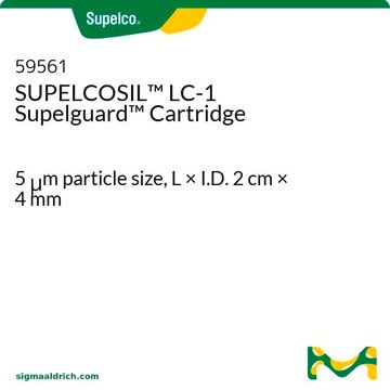 Cartucho SUPELCOSIL&#8482; LC-1 Supelguard 5&#160;&#956;m particle size, L × I.D. 2&#160;cm × 4&#160;mm