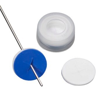 Wheaton&#174; Microliter Snap Caps With Septa natural PTFE/silicone cap