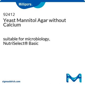 Yeast Mannitol Agar without Calcium suitable for microbiology, NutriSelect&#174; Basic