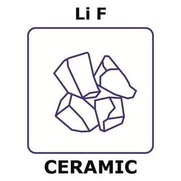 Lithium fluoride lump, 10&#160;mm max. lump size, weight 20&#160;g, high purity 99.995%