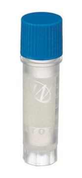 WHEATON&#174; CryoELITE&#174; cryovial with Loctagon&#8482; Vial Skirt and label patch self-standing polypropylene, capacity (2&#160;mL), external thread, sterile; &#947;-irradiated