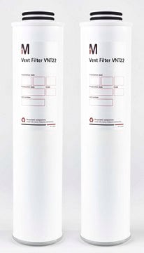 Filtro de ventilación pore size 0.22&#160;&#956;m, carbon, and soda lime, Advanced protection against airborne contaminants for storage tanks