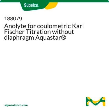 Anolyte for coulometric Karl Fischer Titration without diaphragm Aquastar&#174;