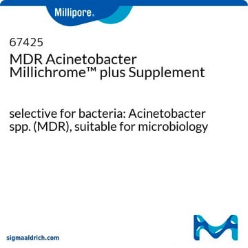 MDR Acinetobacter Millichrome&#8482; plus Supplement selective for bacteria: Acinetobacter spp. (MDR), suitable for microbiology