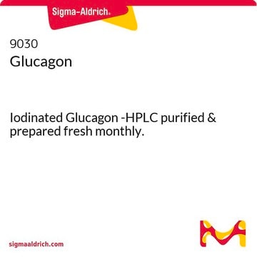 Glucagon Iodinated Glucagon -HPLC purified &amp; prepared fresh monthly.