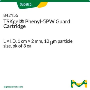 TSKgel&#174; Phenyl-5PW Guard Cartridge L × I.D. 1&#160;cm × 2&#160;mm, 10&#160;&#956;m particle size, pk of 3&#160;ea