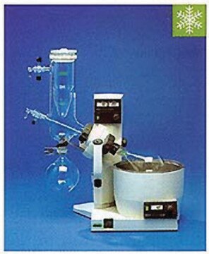 Büchi&#174; rotary evaporator Model R-205 professional, plastic-coated glass, with cold-trap condenser assembly