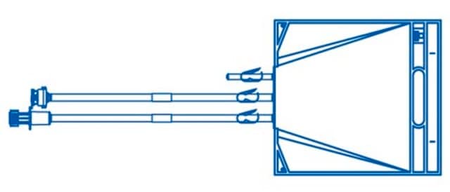 Mobius&#174; Gold 2D Freeze Assembly w/Helium IT 10L PureFlex&#8482; film with Lynx&#174; S2S connectors