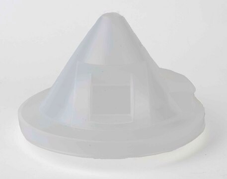 POD-Schutz in Silikonkristall Protects the POD base against repeated exposure to reactive substances such as acid vapours