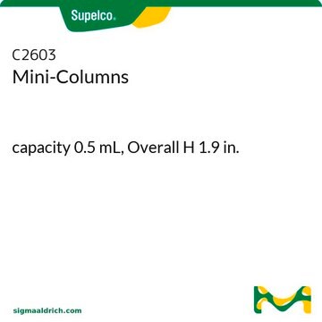 Mini-Columns capacity 0.5&#160;mL, Overall H 1.9&#160;in.