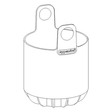 Adapter for Eppendorf&#174; S-4-104 capacity, 1 x 500 mL Corning&#174; tubes, pack of 2