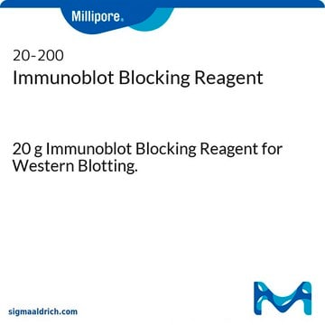 Réactif de blocage d'immunoblot 20 g Immunoblot Blocking Reagent for Western Blotting.