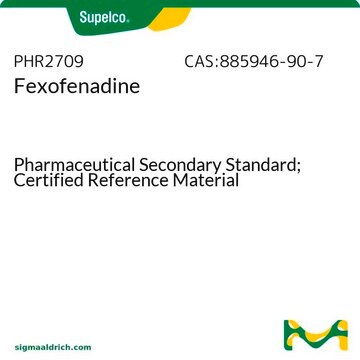 Fexofenadine Pharmaceutical Secondary Standard; Certified Reference Material