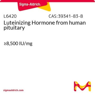 Luteinizing Hormone from human pituitary &#8805;8,500&#160;IU/mg