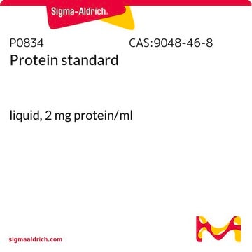 タンパク質標準品 liquid, 2 mg protein/ml