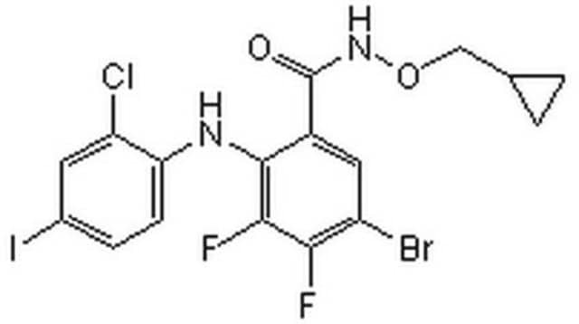 MEK1/2 Inhibitor IV The MEK1/2 Inhibitor IV, also referenced under CAS 212631-67-9, controls the biological activity of MEK1/2. This small molecule/inhibitor is primarily used for Phosphorylation &amp; Dephosphorylation applications.