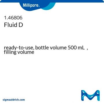 Fluid D - Ready-to-use Rinse Fluid bottle capacity 500&#160;mL, bottle filling volume 500&#160;mL, closure type, Red screw cap with 3 loci, pack of 6&#160;bottles