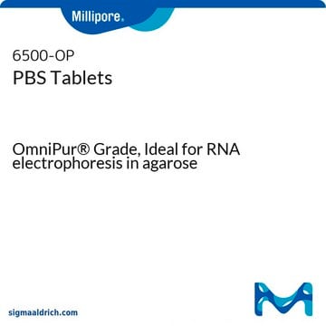 PBS Tablets OmniPur&#174; Grade, Ideal for RNA electrophoresis in agarose