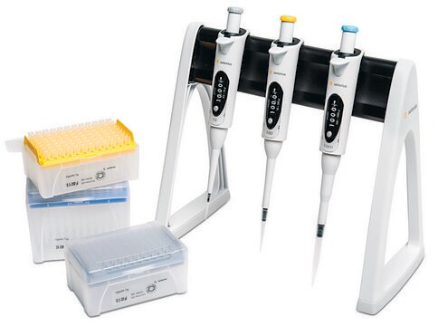 Sartorius mLINE&#174; mechanical pipettor Multipacks Volume: Multiple (10 &#956;l, 100 &#956;l, 1,000 &#956;l)