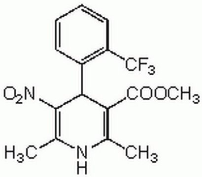 (Â±)-Bay K 8644 Synthetic dihydropyridine derivative that acts as an active Ca2+ slow channel agonist in neuroendocrine, muscle, thyroid and other cell types.