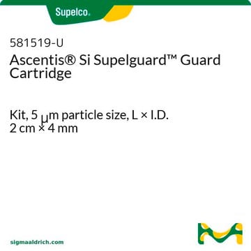 Cartouche de garde Ascentis&#174;&nbsp;Si Supelguard Kit, 5&#160;&#956;m particle size, L × I.D. 2&#160;cm × 4&#160;mm