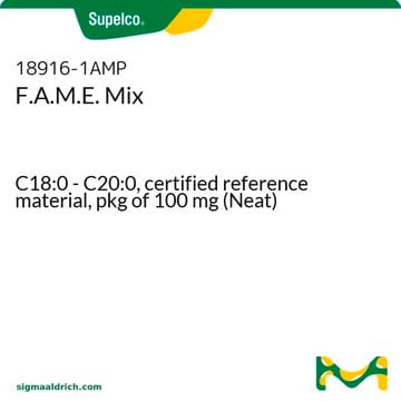 F.A.M.E. Mix C18:0 - C20:0, certified reference material, pkg of 100&#160;mg (Neat)