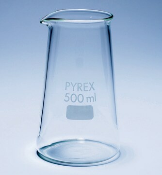 Pyrex&#174; Beakers, conical form, Phillips pattern 250&#160;mL