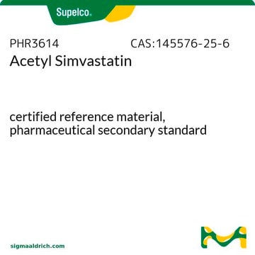 Acetyl Simvastatin certified reference material, pharmaceutical secondary standard