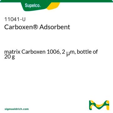 Carboxen&#174; Adsorbent matrix Carboxen 1006, 2&#160;&#956;m, bottle of 20&#160;g