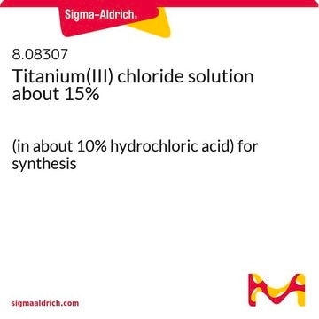 Titan(III)-Chlorid-Lösung, ca. 15&nbsp;% (in about 10% hydrochloric acid) for synthesis