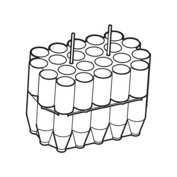 Adapter for Eppendorf&#174; S-4x1000 Rotor capacity, 22 x Eppendorf Tube&#174; 5.0 mL, for use with medium-capacity buckets, pack of 2