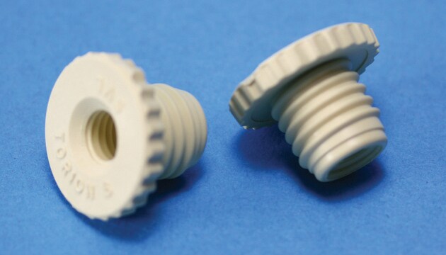 Torion&#8482; screw threaded plastic plug #14