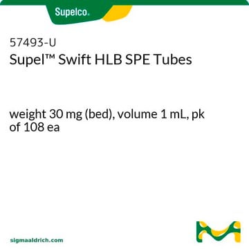 Supel&#8482; Swift HLB SPE Tubes weight 30&#160;mg (bed), volume 1&#160;mL, pk of 108&#160;ea