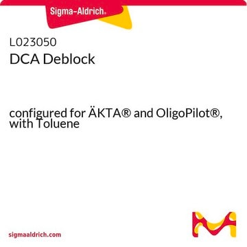 Desbloqueo DCA configured for ÄKTA&#174; and OligoPilot&#174;, with Toluene