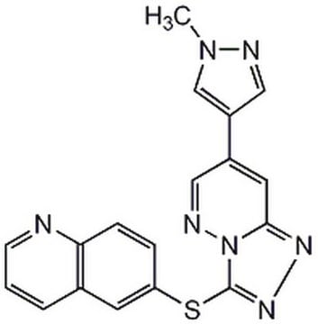 Inhibitor kinazy metylowej VI, SGX523 The Met Kinase Inhibitor VI, SGX523, also referenced under CAS 1022150-57-7, controls the biological activity of Met Kinase. This small molecule/inhibitor is primarily used for Phosphorylation &amp; Dephosphorylation applications.