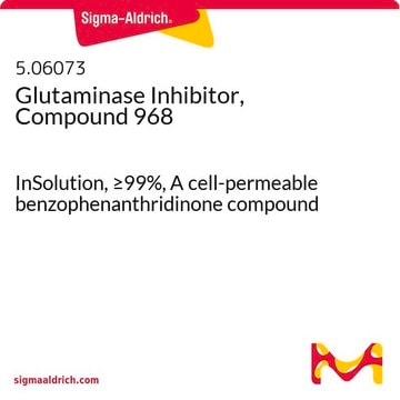 Glutaminase Inhibitor, Compound 968 InSolution, &#8805;99%, A cell-permeable benzophenanthridinone compound