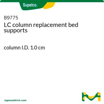 LC column replacement bed supports column I.D. 1.0&#160;cm