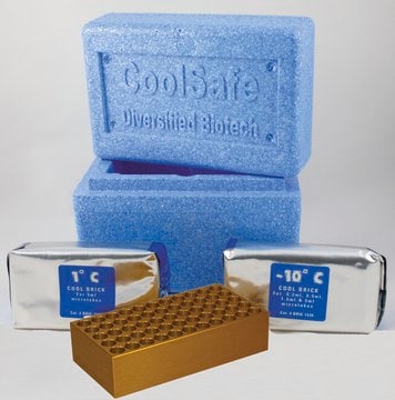 CoolSafe&#8482; system to hold, 55 x 105 mL cryotubes