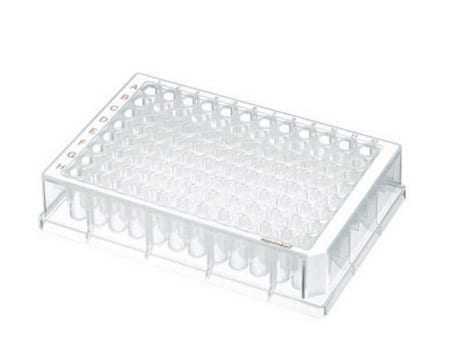 Eppendorf&#174; Deepwell plates, standard, 96 wells white plate, conical bottom colorless wells, capacity 500&#160;&#956;L, sterile, pkg of 40&#160;ea