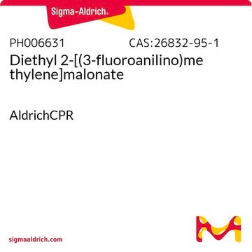 Diethyl 2-[(3-fluoroanilino)methylene]malonate AldrichCPR