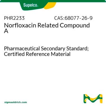 诺氟沙星相关化合物A Pharmaceutical Secondary Standard; Certified Reference Material